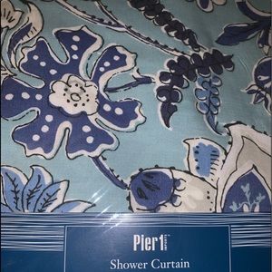 New Pier One Cotton Shower Curtain 72 x72